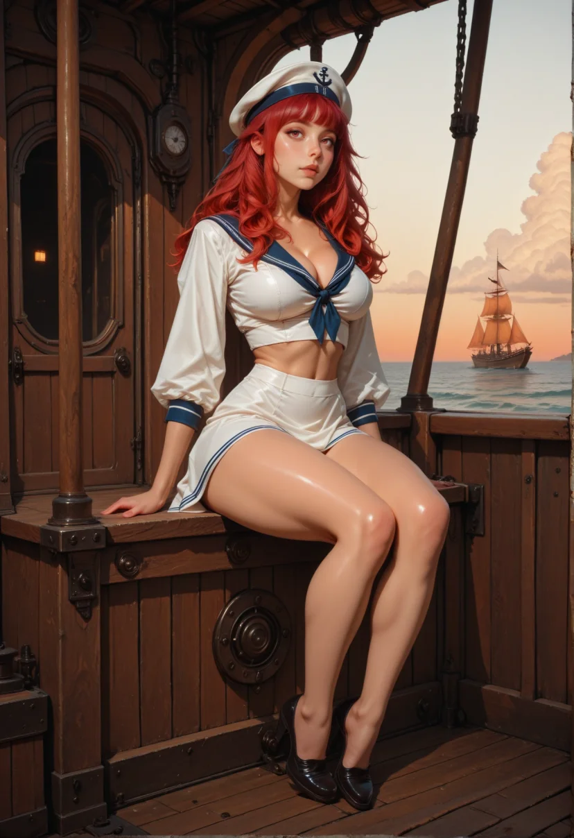 Mika — White anime ai girlfriend on Xotic AI